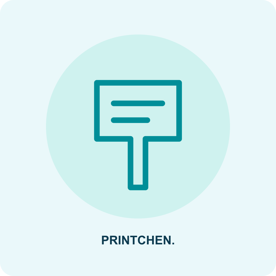 Produktillustration: Pflanzenschilder